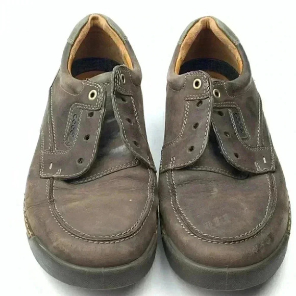 Ecco mens oxfords sz 43 9-9.5 leather hydro max main image 7